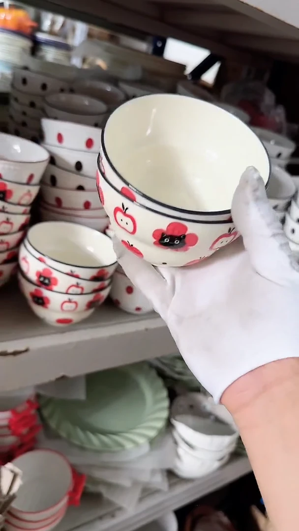 碗2个米饭碗 微瑕凑满20元包邮