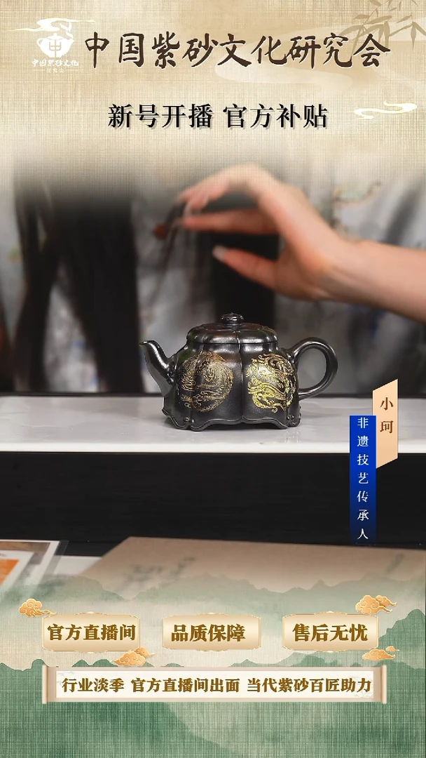 茶壶紫砂陶茶文化潘春芳          古乌泥200cc左右