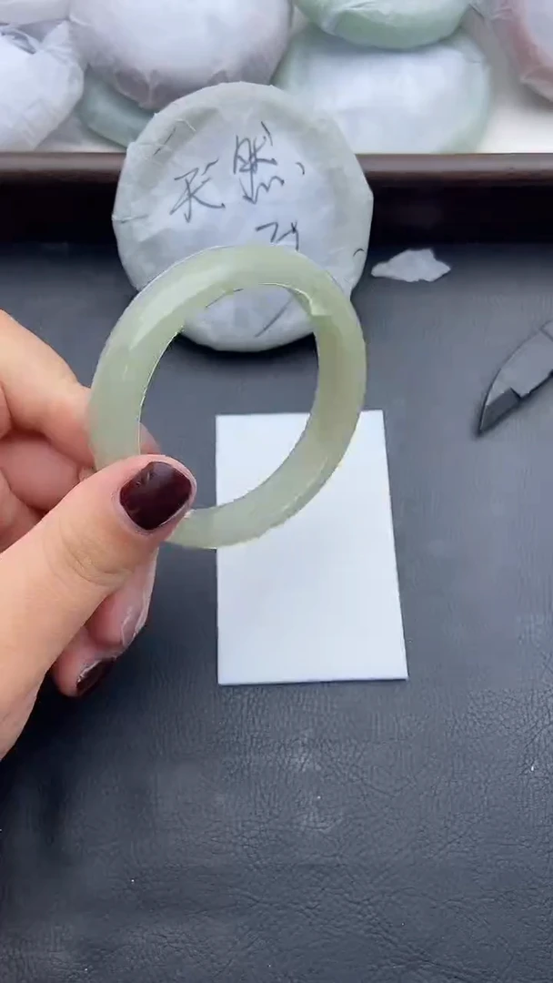 未镶嵌手镯石英质玉69+53/54