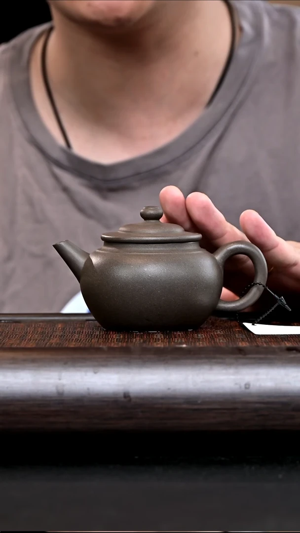 茶壶紫砂2284 大亨上腰线200cc 高温青灰