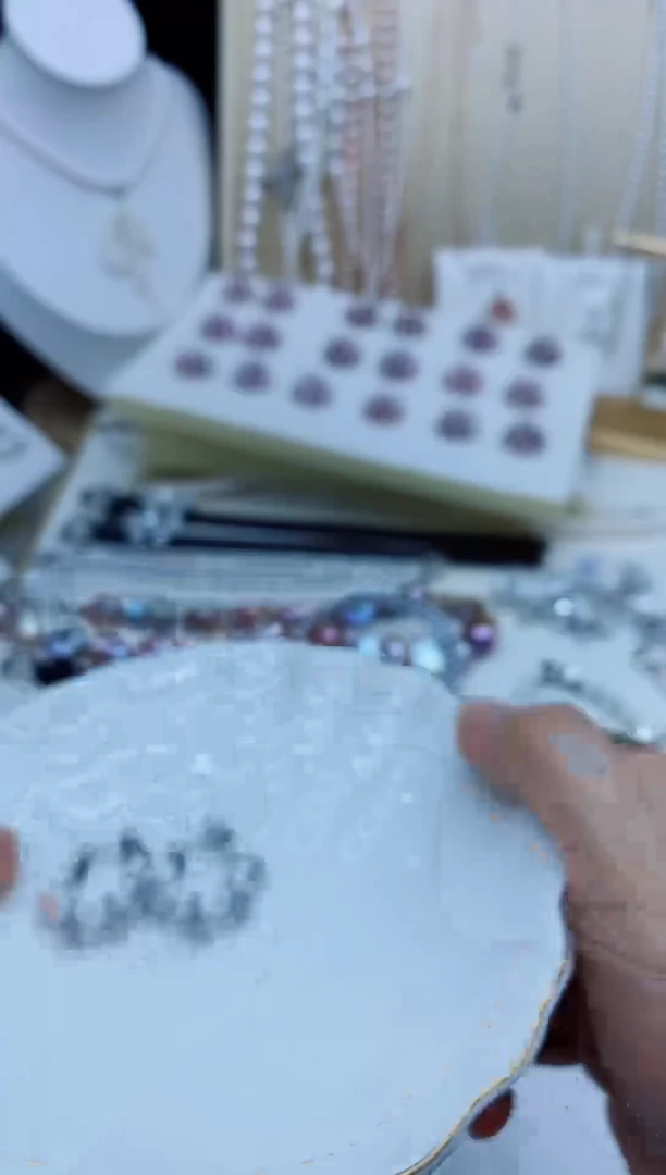 未镶嵌耳饰淡水珍珠耳环多样性发起一