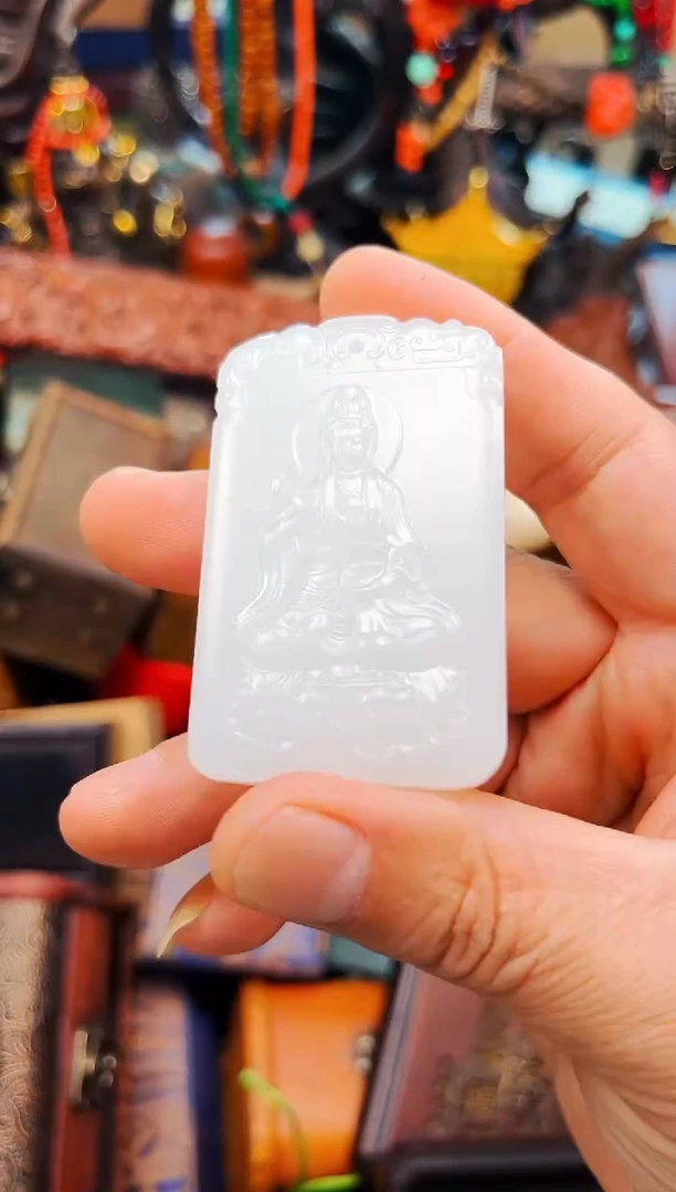 和田玉未镶嵌颈饰安哥精品优选链接b 23