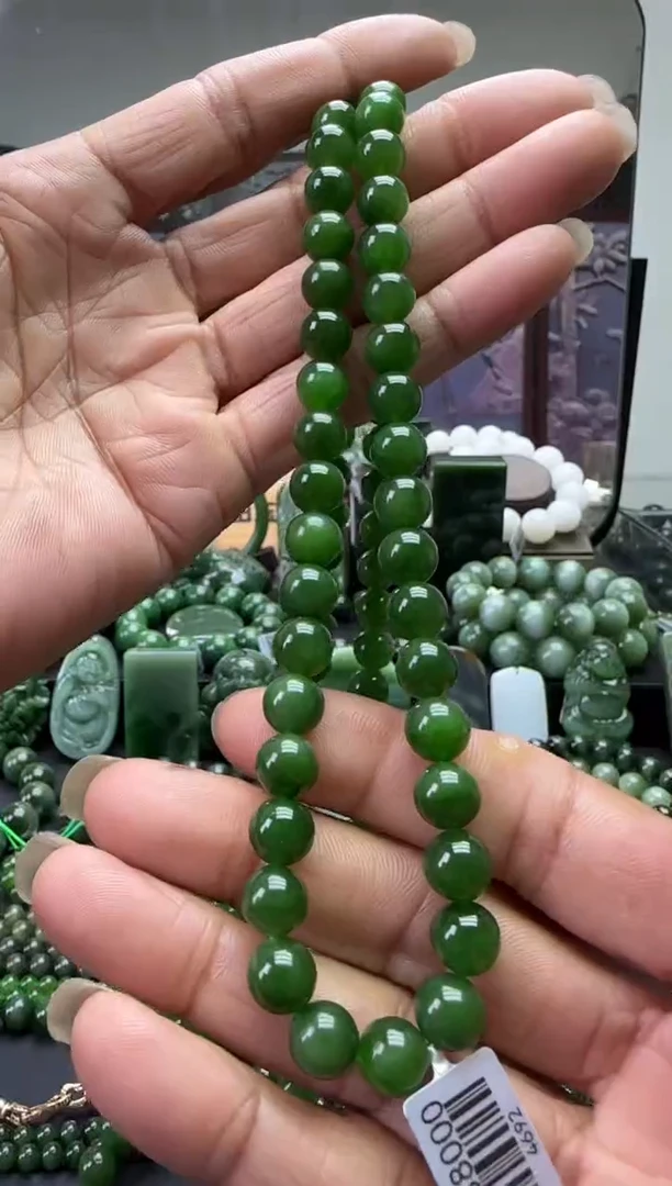 未镶嵌和田玉珠宝奇石项链