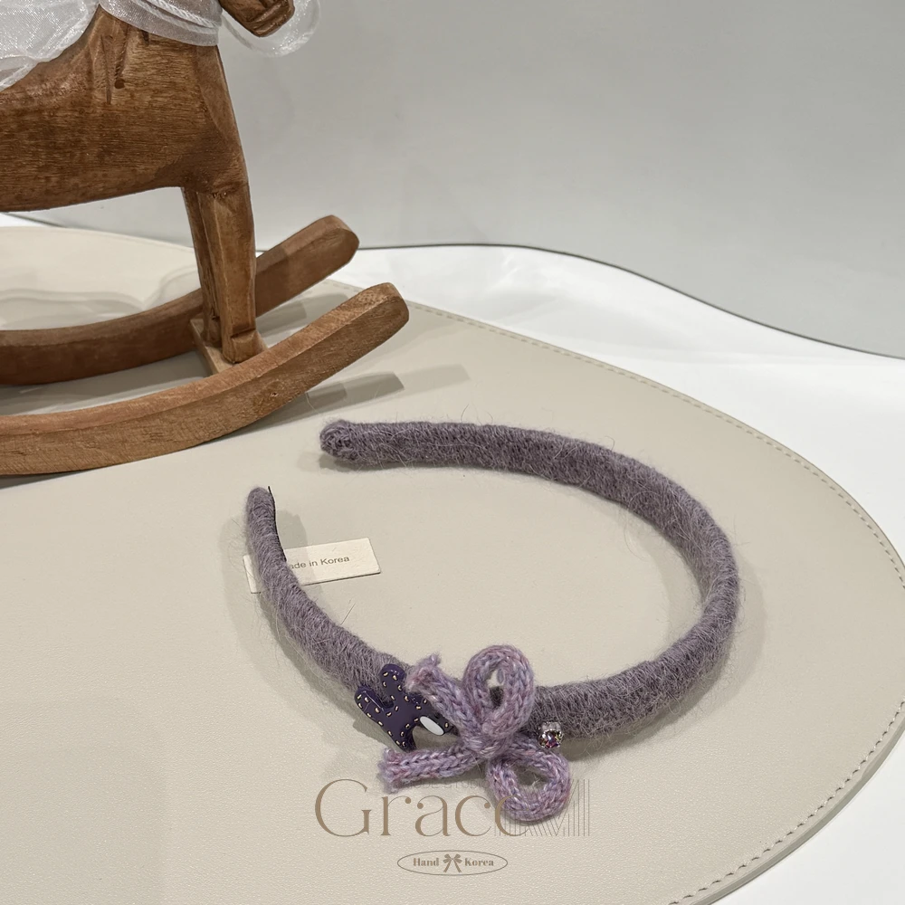 「暖意香芋」韩国26新年百搭高颅顶百搭发箍