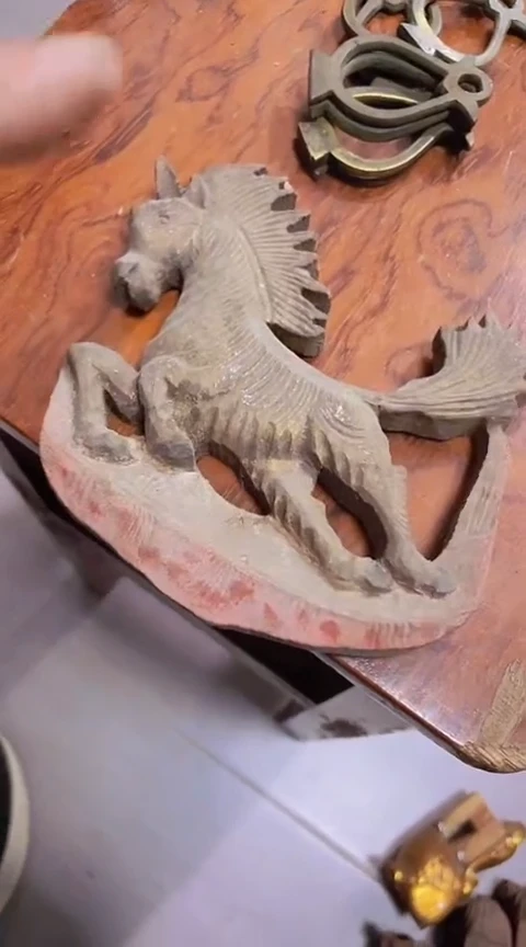 【闪购商品】香榧木一哥20孤品木雕