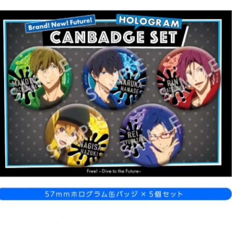 【free油漆吧唧】free男子游泳部 油漆吧唧徽章（盲盒代拆）