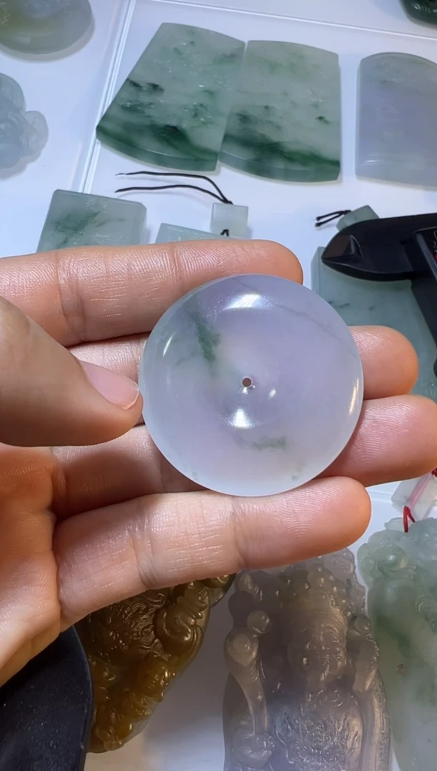 未镶嵌定制翡翠扣子