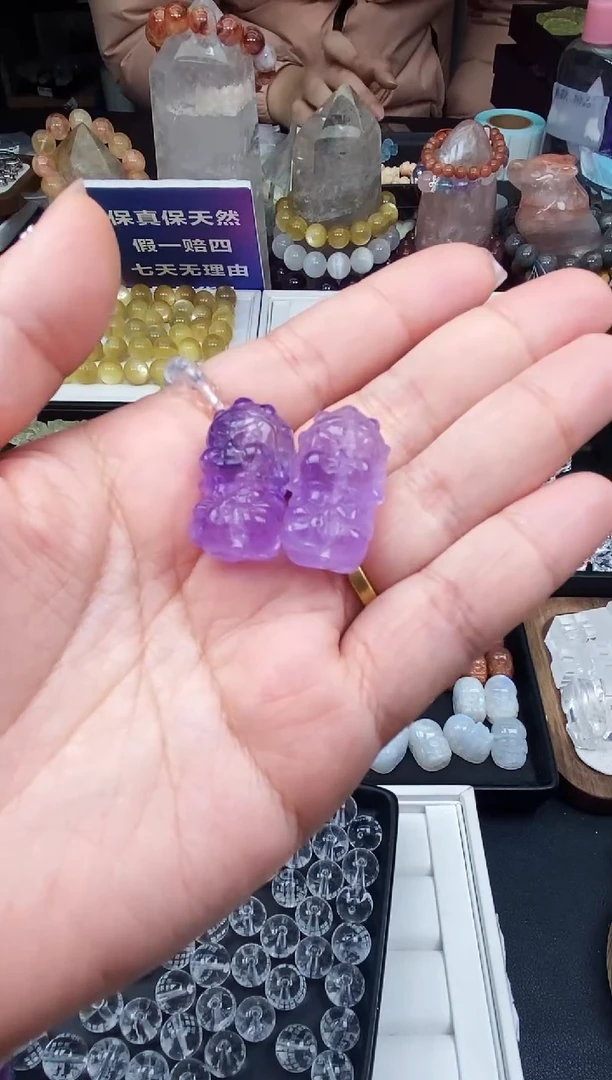 【闪购商品】水晶颈饰未镶嵌68a多样性发其一/2.17/1个
