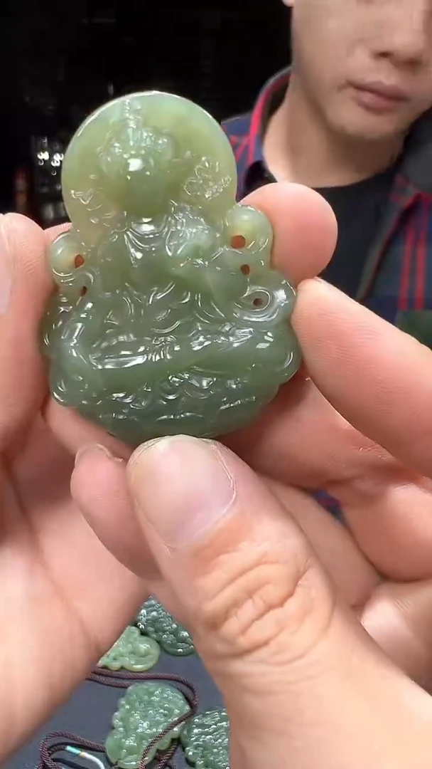 颈饰未镶嵌和田玉115多样性发一