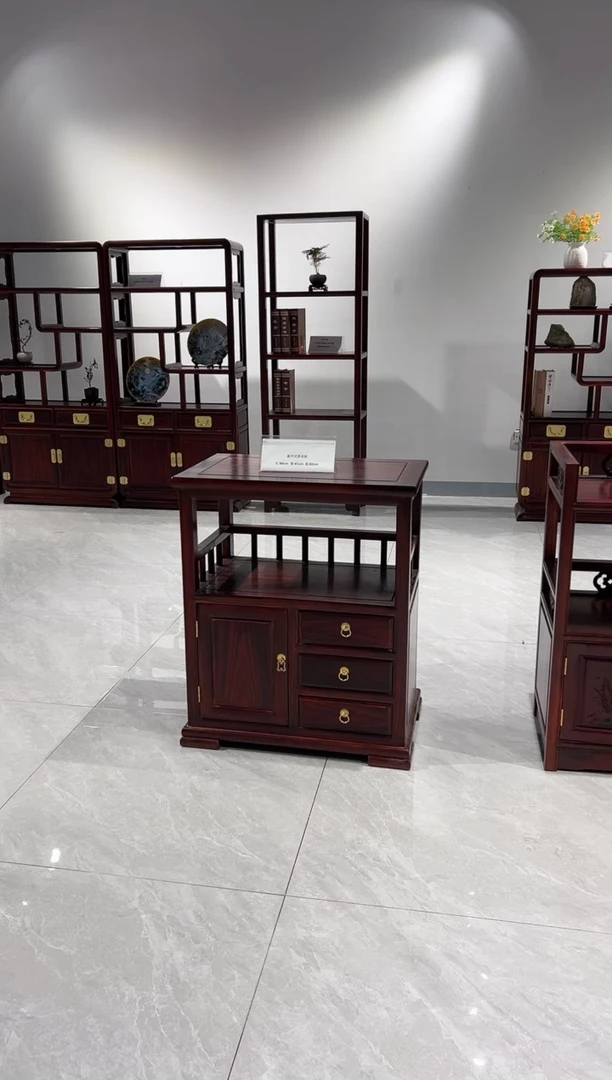 黑酸枝木类柜类家具你****你新中式茶水柜一只