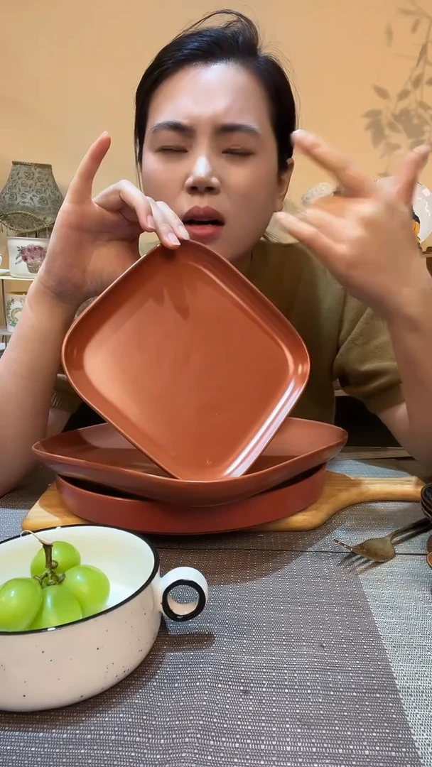 瓷片7英寸方盘 微瑕介意勿拍