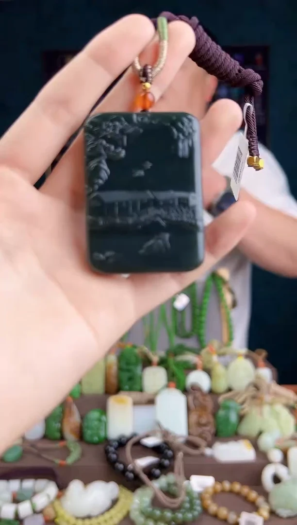 和田玉未镶嵌颈饰多样性发货 拍一单发一个