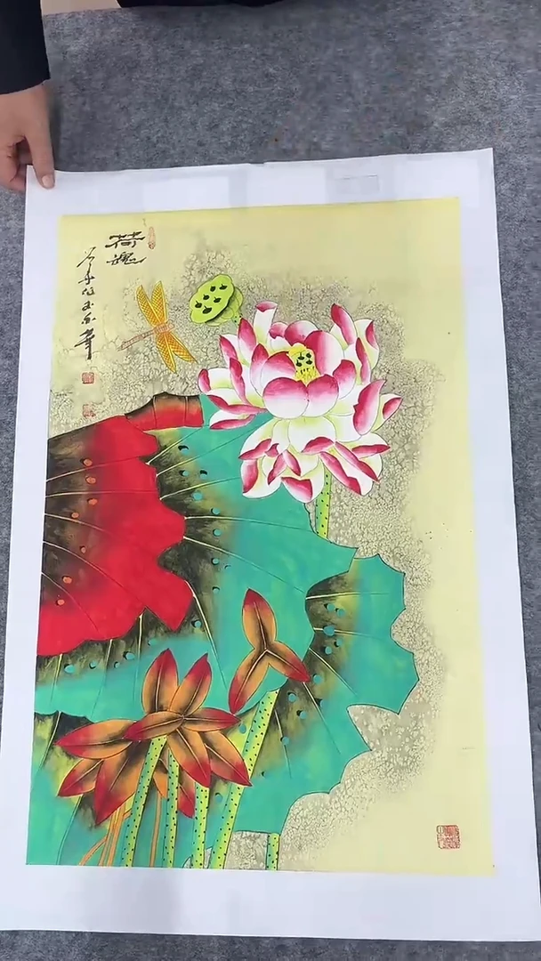 国画刘用华-2.7平尺-花鸟