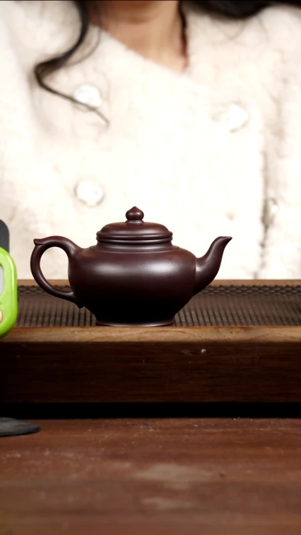 茶壶紫砂森**步龙血砂笑樱225CC