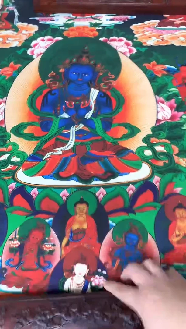 卷轴画017不动佛