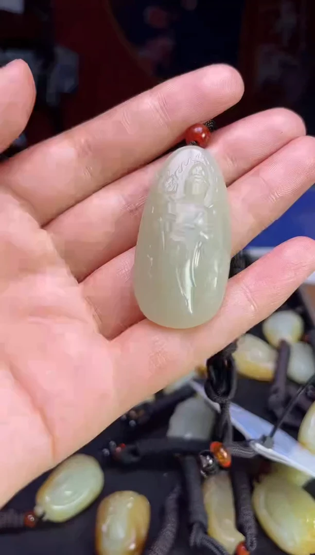 颈饰未镶嵌和田玉123