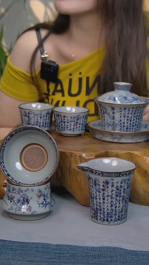 简装家用款5件套 陶瓷家用茶具系列