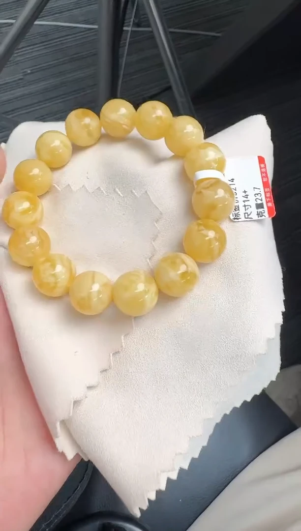 手串琥珀未镶嵌蜜蜡手串