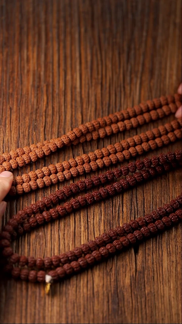 手串金刚菩提标款勿里达纯血老树王小金刚 108