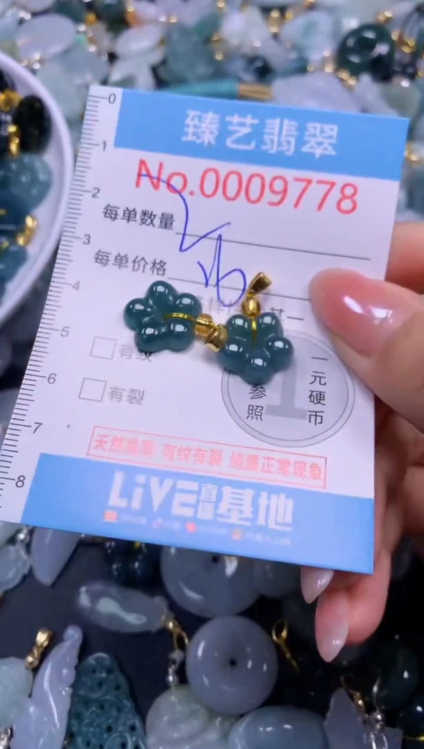 颈饰未镶嵌翡翠9778