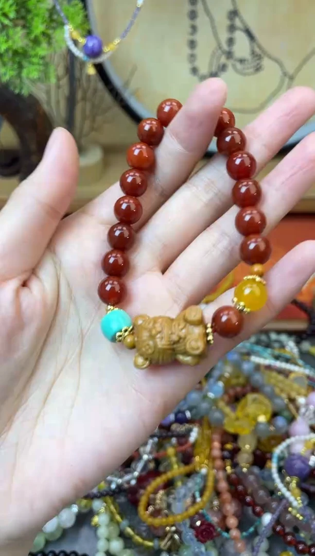 【闪购商品】玛瑙手饰未镶嵌523手串