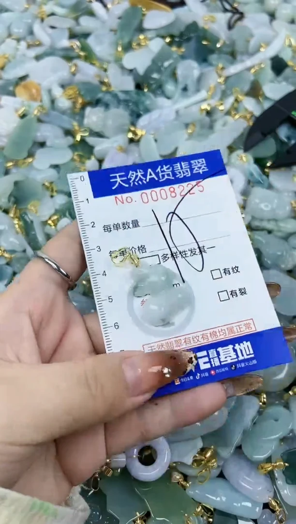 【闪购商品】翡翠颈饰未镶嵌天然A货翡翠