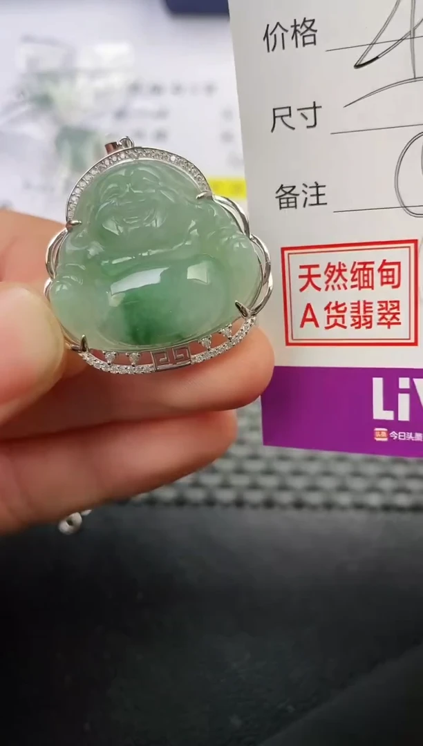 颈饰银S925镶嵌翡翠龙****?挂件