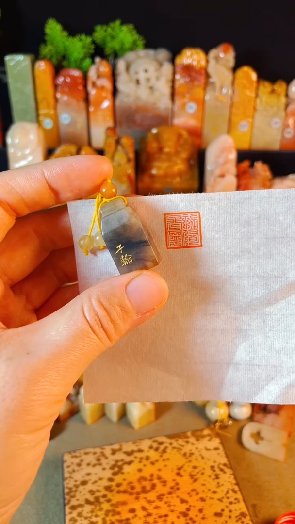 【闪购商品】巴林石印石手工篆刻《福佑常宁》