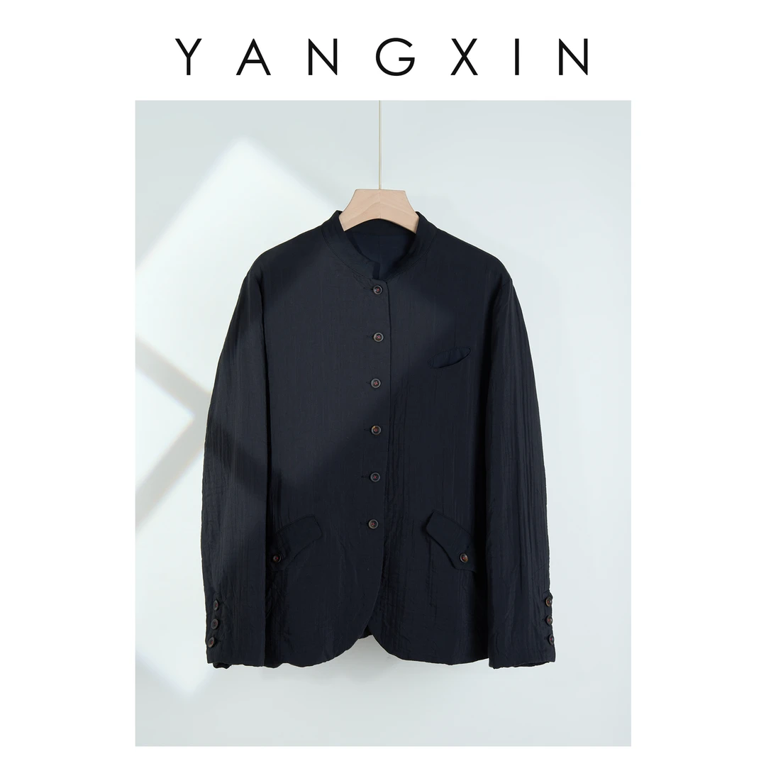 【无龄·杨昕】“云裳逸锦”原创设计中式国风外套FW12048