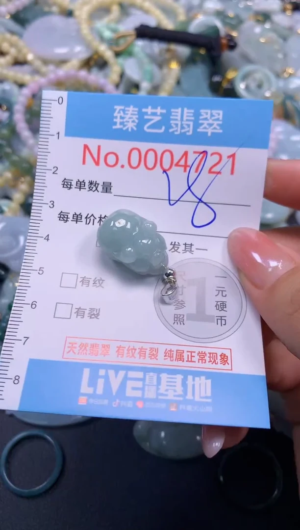 颈饰未镶嵌翡翠4721
