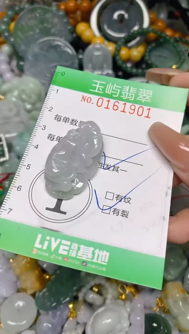 翡翠未镶嵌颈饰闪购0161901