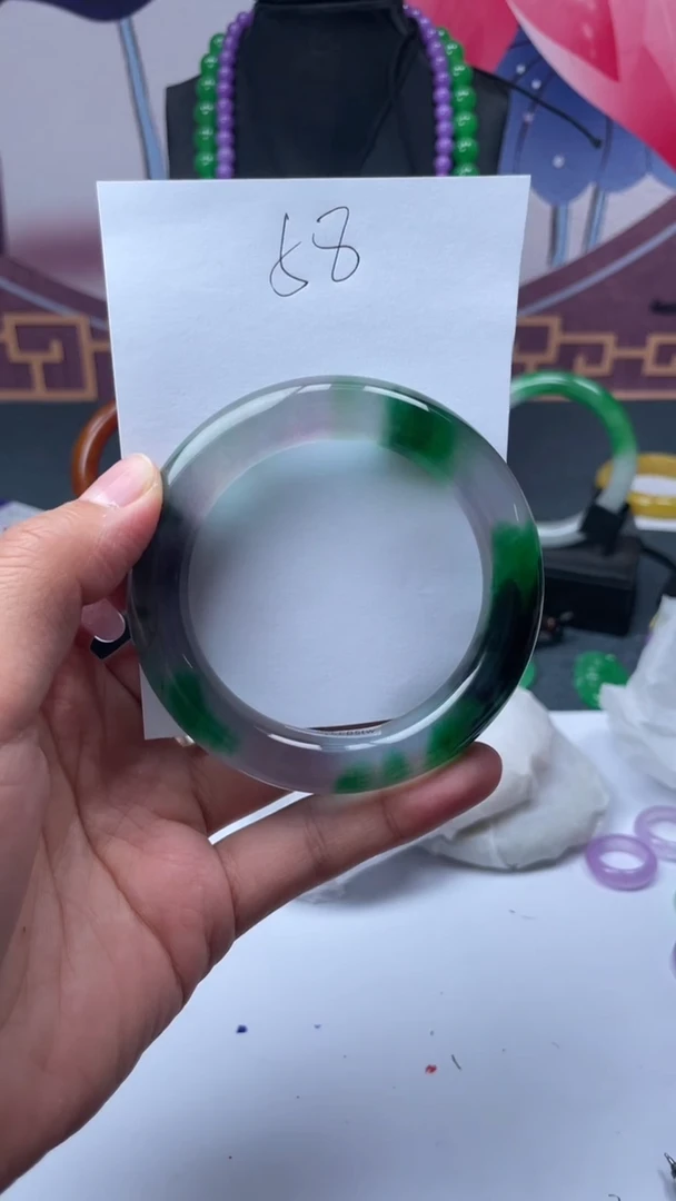 非金属仿水晶手镯