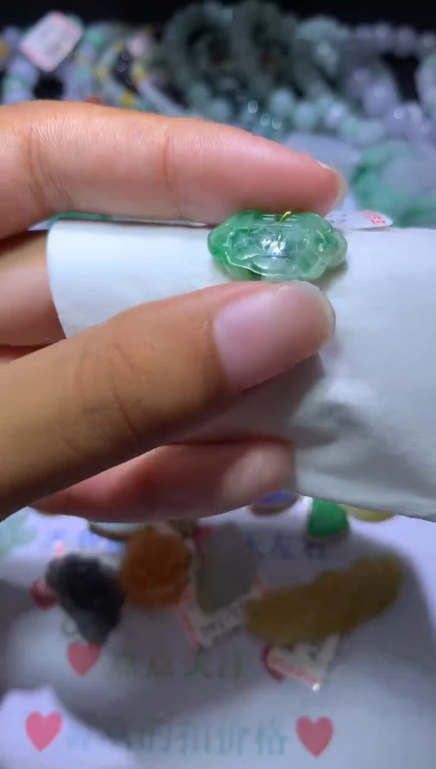 翡翠挂件未镶嵌用****1MJX023453