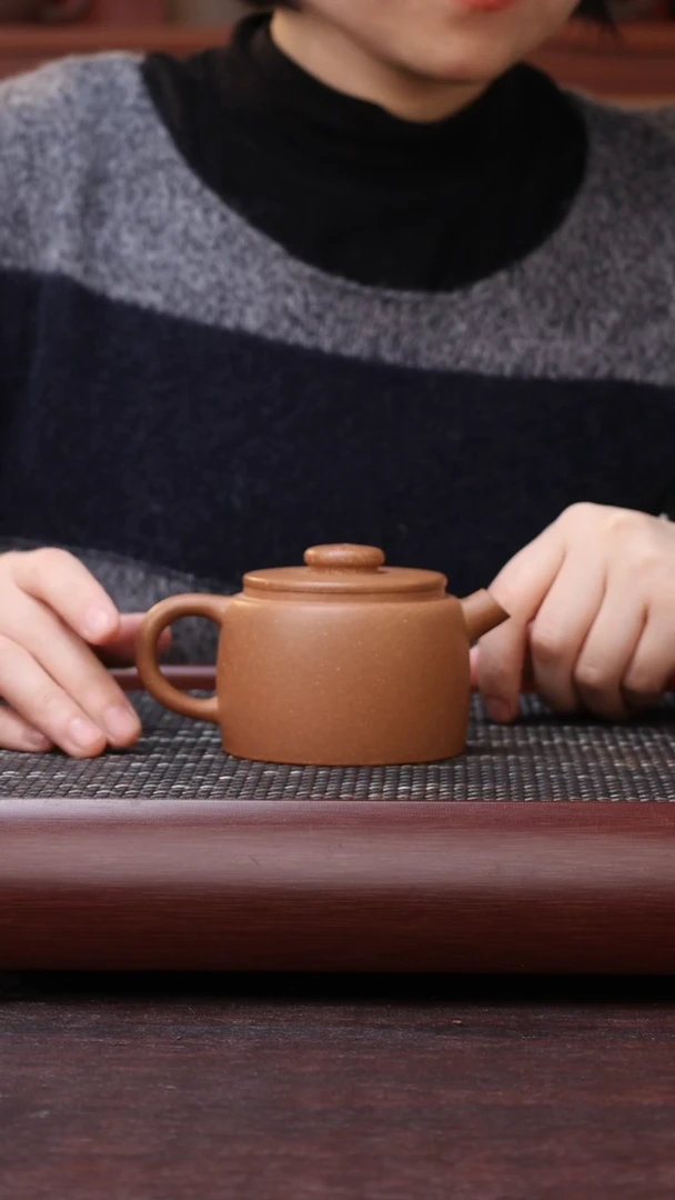 【闪购商品】紫砂茶杯老黄段巨轮汉瓦