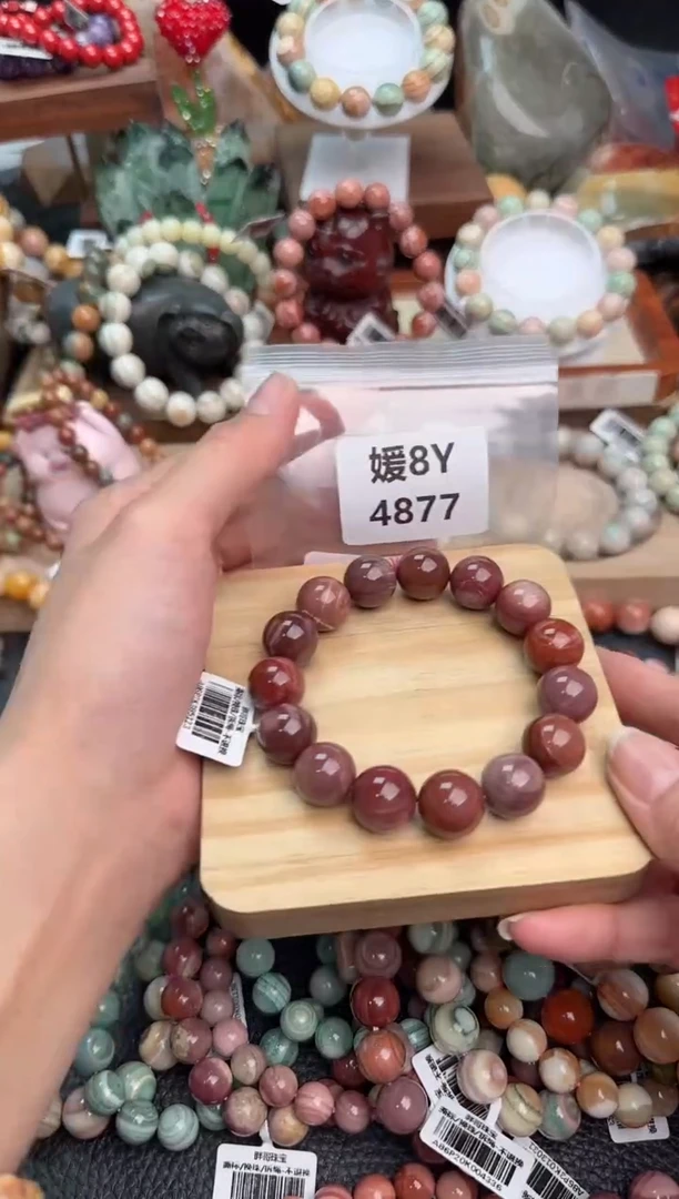 【闪购商品】石英质玉手链未镶嵌8Y4877