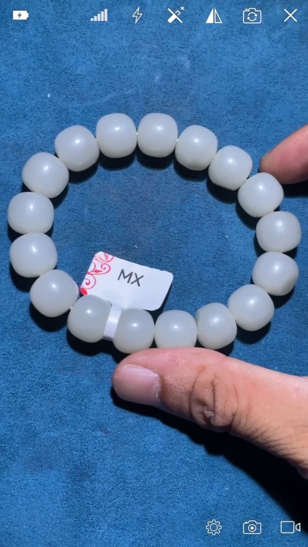 和田玉未镶嵌把件MX老型珠手串卡13