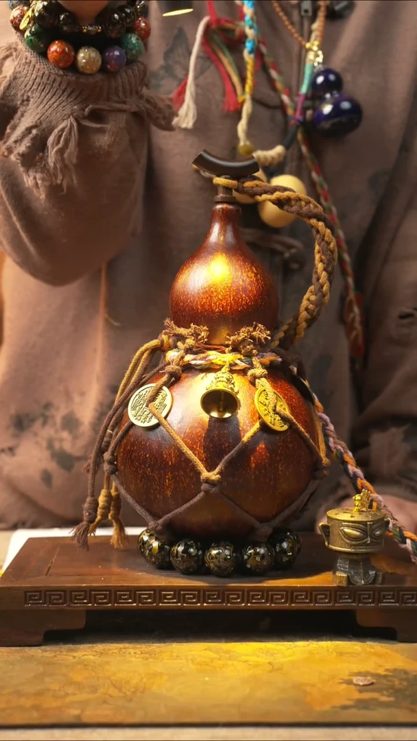 203大漆一物一拍记葫堂出品【不带手串】