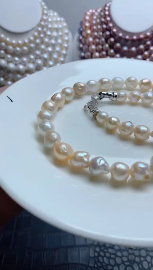 淡水珍珠未镶嵌颈饰2156