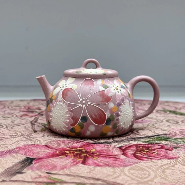 【古月壶来】D1301托斯卡纳粉“繁花似锦”秦权140cc