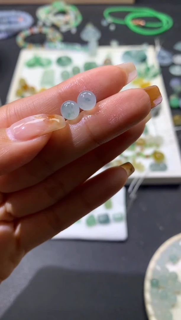 【闪购商品】定制翡翠未镶嵌珠6