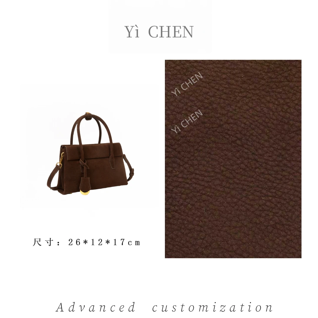 【Yì CHEN】BF-66616-咖啡色 轻奢时尚女士新款手提单肩斜挎包