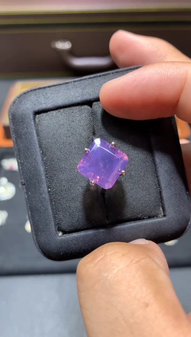 未镶嵌戒指水晶R57紫玉晶