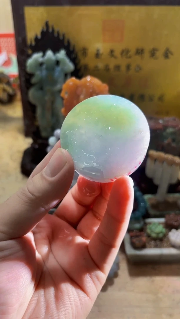 未镶嵌挂件翡翠A货常星7926