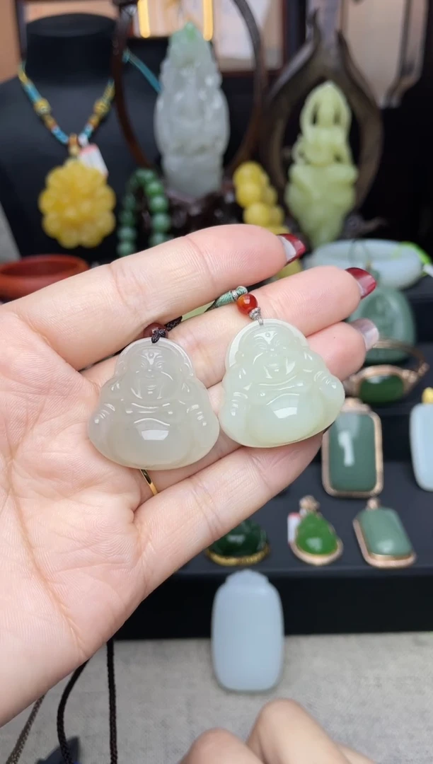 【闪购商品】和田玉颈饰未镶嵌吊坠多样性发其一h005