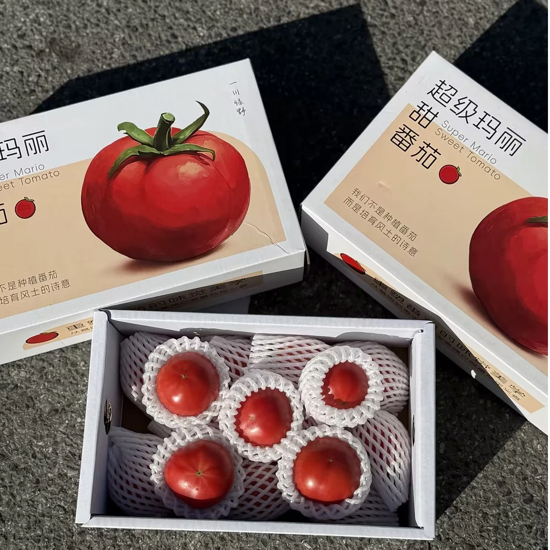 【酸甜可口 香味浓郁】超级玛丽番茄