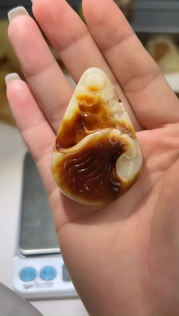 裸石琥珀未镶嵌琥珀蜜蜡吊坠