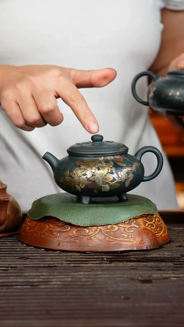 宜兴原矿紫砂壶茶壶150C