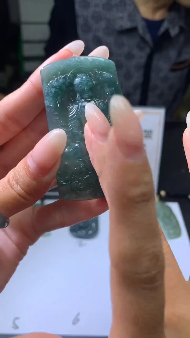 【闪购商品】定制翡翠未镶嵌不退不换CMH1件-A