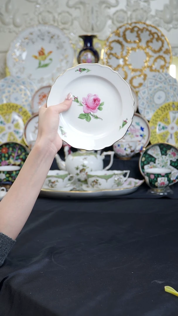 骨瓷婷婷中古器物如图所示56