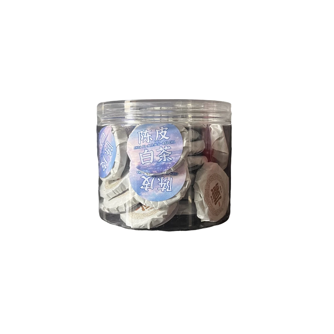 正宗陈皮白茶罐装24颗